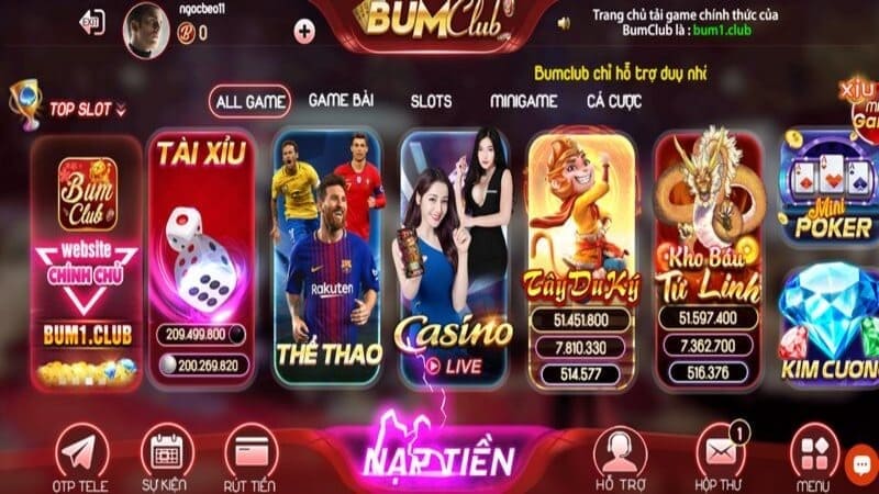 Tổng hợp những ưu điểm nổi bật, chỉ có tại game bài Bum club