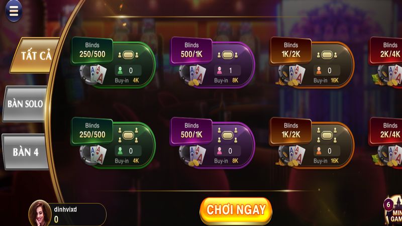 Game hot luôn luôn có mặt ở giao diện của đơn vị đẳng cấp Sunwin