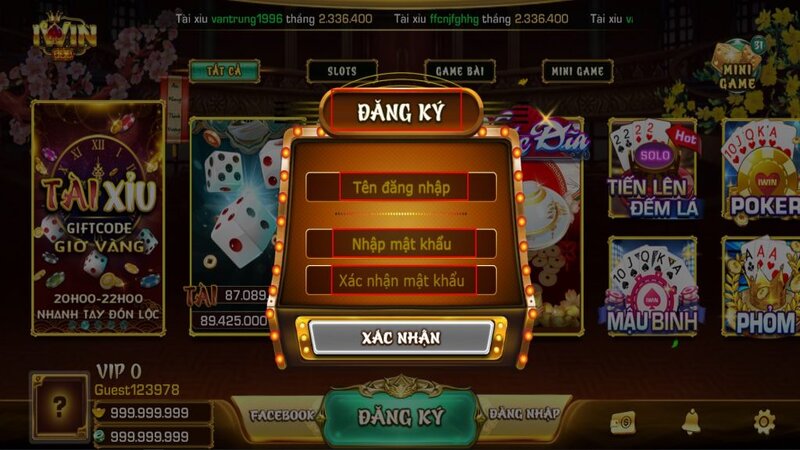 Hướng dẫn tạo tài khoản iwin club cho thành viên mới