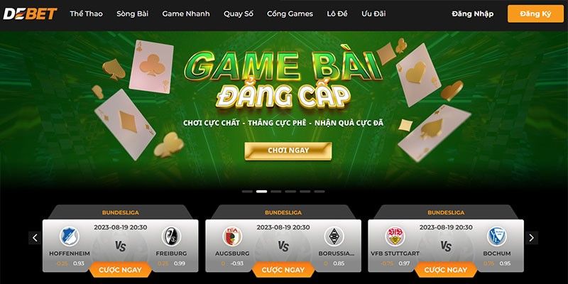 Đặc điểm cuốn hút sân chơi tham gia cược nhà cái debet