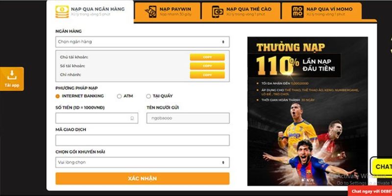Từng bước giao dịch tài chính siêu tốc nhà cái Debet 